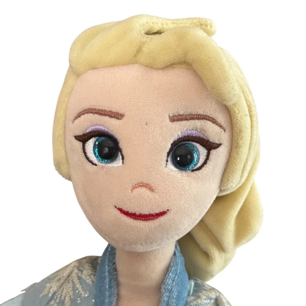 TY Sparkle Disney Frozen 2 Elsa & Anna Plush Dolls Set 16